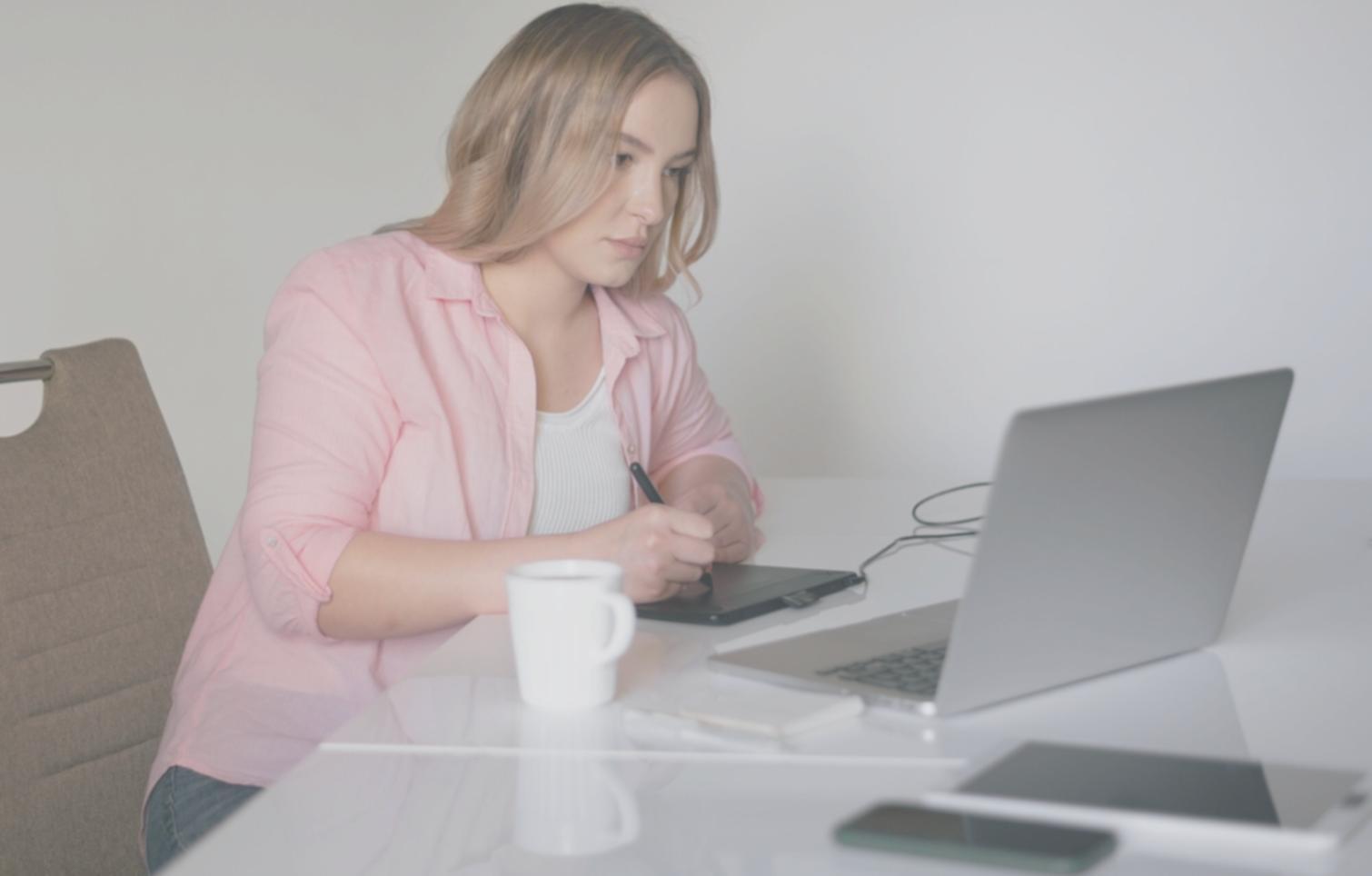 Financial planning workspace with budget analysis and investment materials